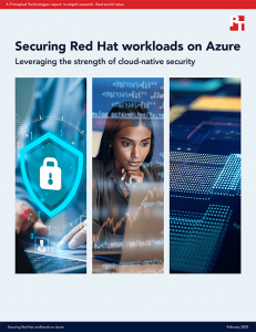 Securing Red Hat workloads on Azure