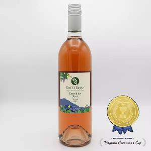 Sweet Briar College Farm's Rosé wine earned Gold