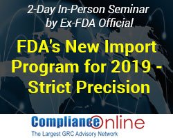 FDA's New Import Program