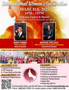 International Womens Celebration 2025 Poster