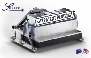 The Patent-Pending L&Aser™ 3-Point 2m Toolbar Implement for Chemical Free Laser Weeding