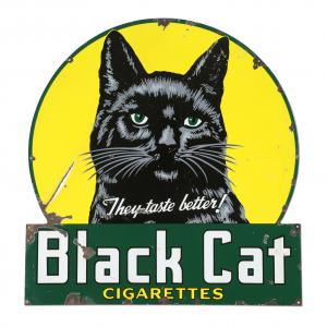 Black Cat sign
