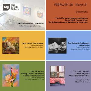 March Art Exhibitions at TAG