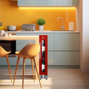 Compact Wine Refrigerator Blends Style, Functionality, and Smart Design