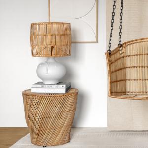 Beautiful Rattan Side Table