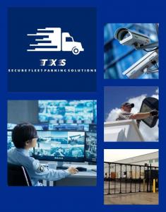 TXS: Secure Solutions for high value intermodal storage and parking include fenced perimeters, guarded gates, industrial lighting, on site security, and CCTV,