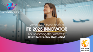 World Mobile awarded ITB Innovator 2025 for its Unlimited Global Data eSIM