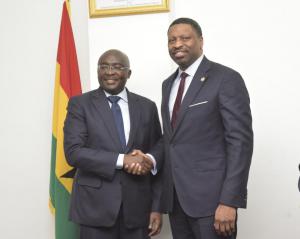 NAACP President and Vice President of Ghana Mahamudu Bawumia