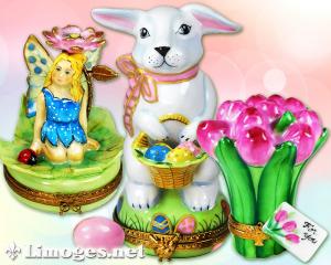 New Collection of Easter & Spring French Porcelain Limoges Boxes | Limoges.net