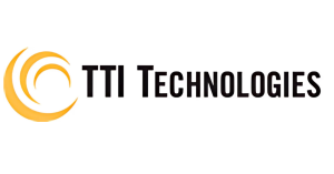 TTI Technologies Logo in Gold and black