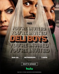 Official poster for new Hulu series DELI BOYS