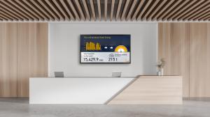 PV Display - Sustainability Reporting with Solarfox