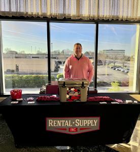 Chris Whitesell, the new Rental Supply Inc. Vice President at a recent EAS Safety Event