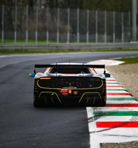 Ferrari Challenge Champion Dylan Medler testing in Monza