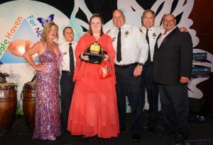 Gloria Hope and her adoptive parents reunite with the Deerfield Station 66 firefighters 21 years later.