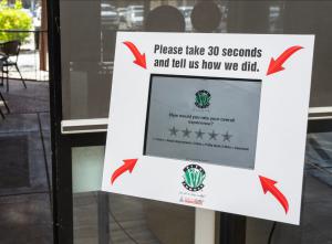 Customer Service Rating Kiosk