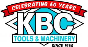 60th logo of KBC Tools & Machinery