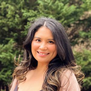 Dr. Camille Gangulee, at her practice of in-home pet euthanasia in Marietta, GA and surrounding areas