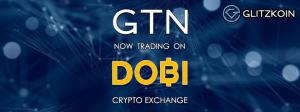 Glitzkoin GTN token trades on DOBITRADE