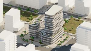 Lumion View - Exterior residential building rendered in-software