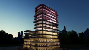 Lumion View - Artificial Lighting exploration rendered in-software