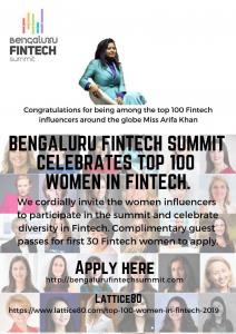 Bengaluru Fintech Summit welcomes female fintech thought leaders