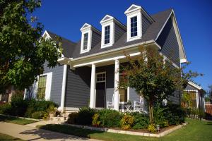 Blue Victorian Home