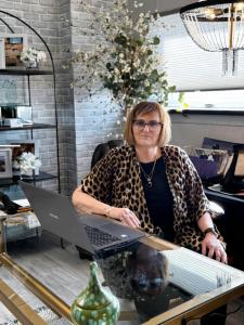 Beth Robichaud, the founder of the company