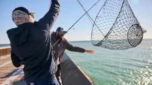Pier Fishing With Beach Bum Outdoors
