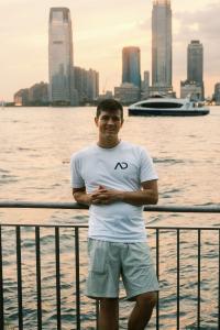 Andy Donaldson relaxed after world record swim around Manhatten