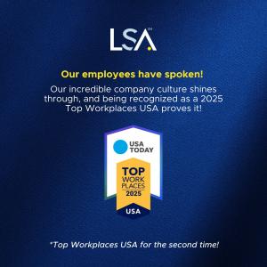 LSA Awarded Top Workplace USA