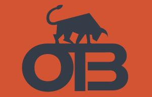 Image of a bull standing over the letters O,T,B