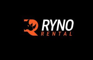 Ryno Rental Logo showing the words Ryno Rental and an image of the head of a rhino