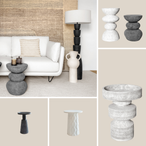 Concrete Side Tables