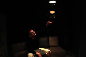 BROKIS at EDC business developer James Jarvis, at the Minotti London showroom