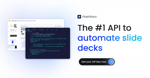The #1 API to automate slide decks