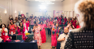 Standing ovation at WANTED Woman Live with women from across the country who flew in to attend.