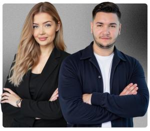  Adtlantis leadership team: Alexander and Nadin Lacatus with team members of the international Shopify agency expanding into Eastern Europe