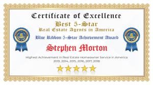 Stephen Morton Certificate of Excellence Van TX