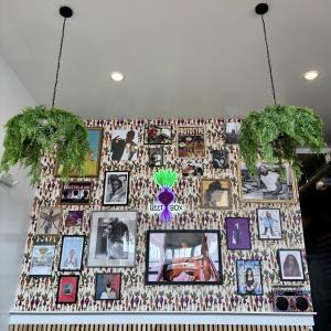 Interior of The Beet Box’s new Church Hill location in Richmond, VA, featuring modern decor, cozy seating, and a welcoming atmosphere.