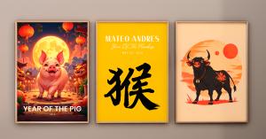 MixPlaces Introduces Custom Chinese Zodiac Posters: A Unique Way to Honor Your Birth Year