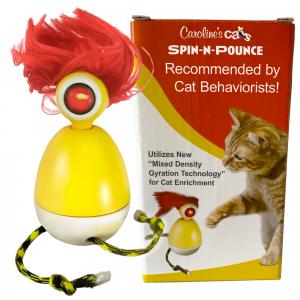 Caroline’s Cats Spin-N-Pounce Cat Toy Uses New Technology to Entice Cats