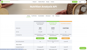 Edamam’s Nutrition analysis API will now include as a standard feature the support of the following ten languages: • English • Spanish • Portuguese • German • French • Italian • Turkish • Arabic • Russian • Dutch Customers can submit recipes, or ingredi