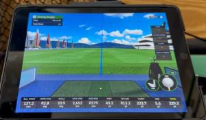 Square Golf Launch Monitor Driving Range