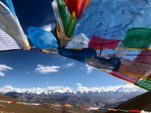 Buddhist Prayer Flags on Base Camp