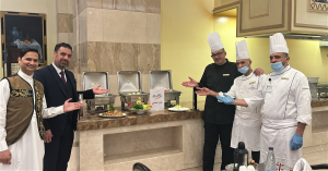 The staff at Dar Al Iman InterContinental Madinah