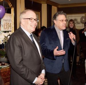 Scott Stringer with Todd at Felicia Stein's 91st Birthday Celebration