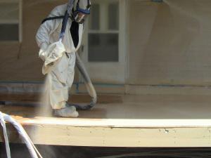 Deck Coated With ArmorThane Deck Coating
