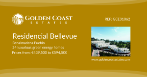 Residencial Bellevue - New Build Green Energy Homes from €439,500 to €594,500