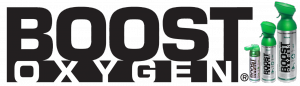Boost Oxygen logo with three (3) sizes
